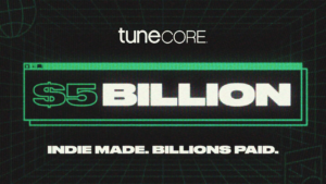 TuneCore、全世界の利用アーティストへの還元額が累計7,700億円を突破