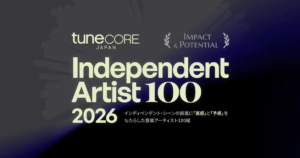TuneCore Japan、独立アーティストが選ぶ『INDEPENDENT ARTIST 100』発足